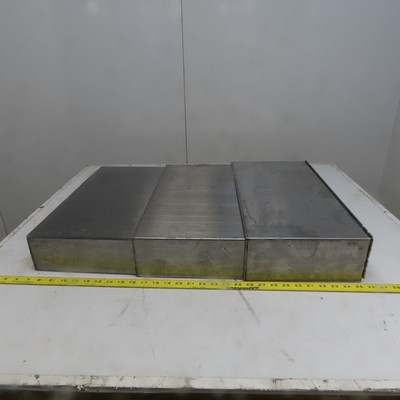Kevekrow Telescopic Carbon Steel Machine Way Cover 10-1/2'' To 30'' 20-1/2'' Wide