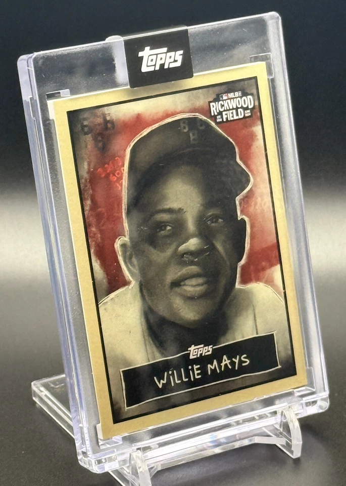 LOTE de 20 tarjetas de colección de la Liga Negra Rickwood MLB Topps Willie Mays 2024 OR-4 Foto 4 de 4