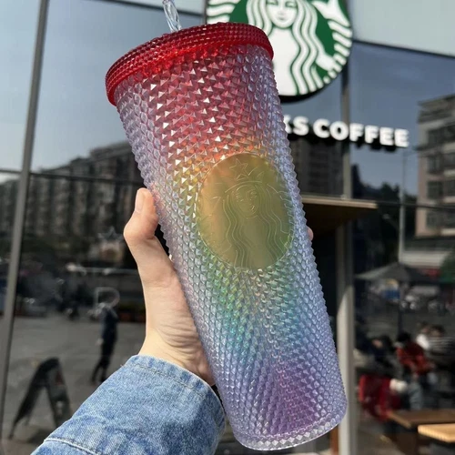 Starbucks Diamond Studded Tumbler 24oz/710ml Gradient Getränkebecher Geschenk - Bild 12 von 53