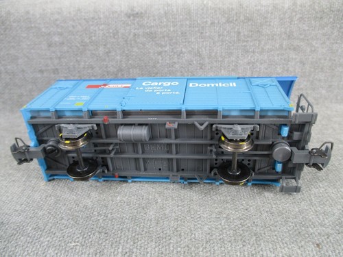 Bemo H0m 7455 100 Güterwagen-Set 4-teilig gedeckte Wagen RhB Cargo Domozil OVP - Bild 8 von 11