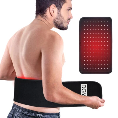 DGYAO Red Light Therapy Infrared Light Wrap Pad for Back Arthrist Pain Relief