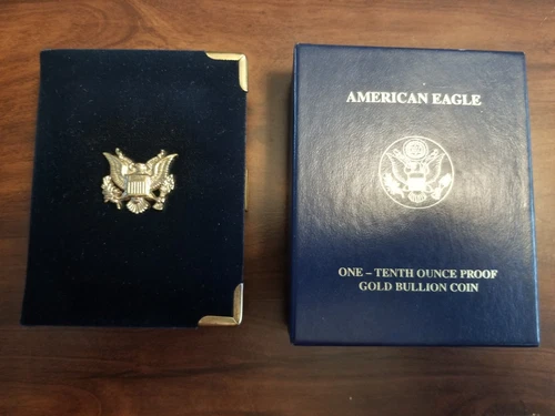2005-W Proof 1/10 oz Gold American Eagle with Box and COA,Low Mintage