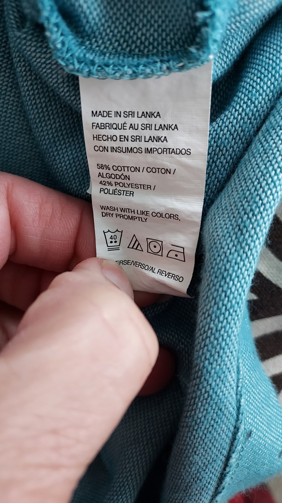 Van Heusen Mens XXL Polo Golf Shirt Blue Short Sleeve Black Mini Dots Casual  thumbnail 8