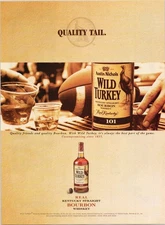 Austin Nichols Wild Turkey Bourbon Whiskey 2004 Print Ad Vintage