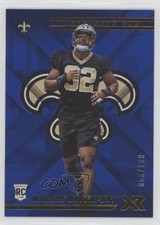 2018 Panini XR Rookies Blue 8/199 Marcus Davenport #117 m5e