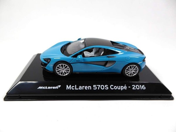 Modellauto Statisch Diecast Mclaren 570S Coupe 2016 Mit Vitrine Massstab 1/43-image
