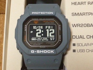 Casio G-SHOCK DW-H5600-2JR Montre G-SQUAD Sport Bluetooth numérique montre homme