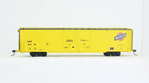HO Con-Cor Chicago & North Western 60’ Greenville caja de doble puerta CNW 91376 KD’s | Zustand: Used