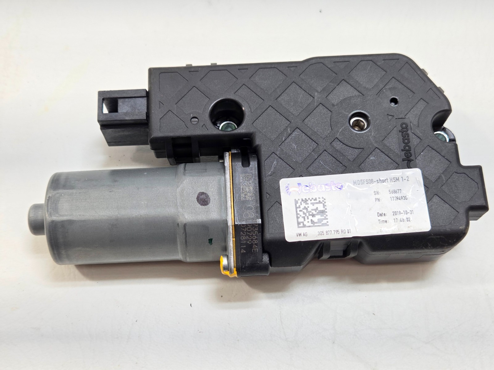 2018-24 Lamborghini Audi Sunroof Roof Glass Motor Drive 3G5877795 OEM