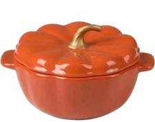 Pioneer Woman ~ PUMPKIN Shaped ~ .5 Quart ~  ...