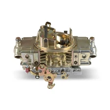 Holley Carburetor 0-4779C; Double Pumper 750 cfm 4bbl Mechanical Gold Dichromate