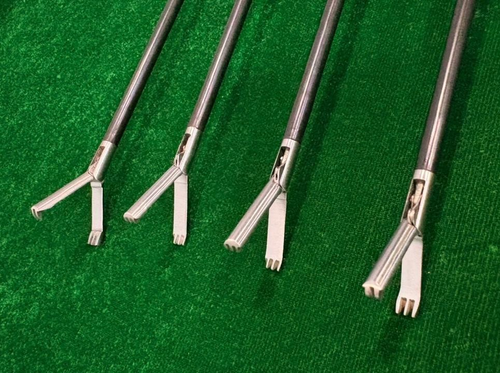 4pc Laparoscopic Claw Forcep/ Toothed 2x3 Grasper 5mmx330mm Reusable Instruments - Picture 5 of 12
