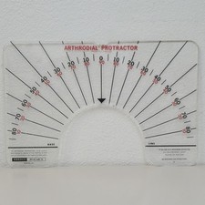 Reedco Research Arthrodial Protractor Joint Flexibility Protractor Made In USA