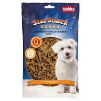 Nobby Hunde Starsnack Duo Bones Game & Chicken 200 G, Neu