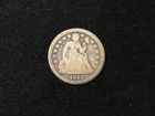 1857 Liberty Seated Silver Dime Good+ 10513