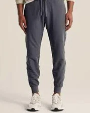 Abercrombie & Fitch Men's Traveler Jogger Skinny Pants Stretch Gray Small