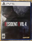 New ListingResident Evil 4 - PS5