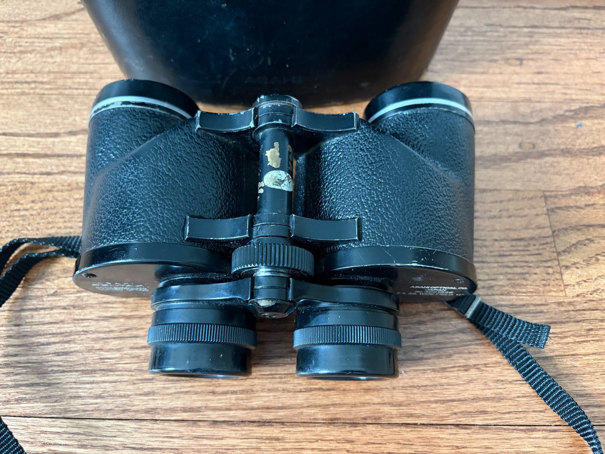 Vintage Asahi Pentax Binoculars-Coated Optics 7x35 Wide Field 11