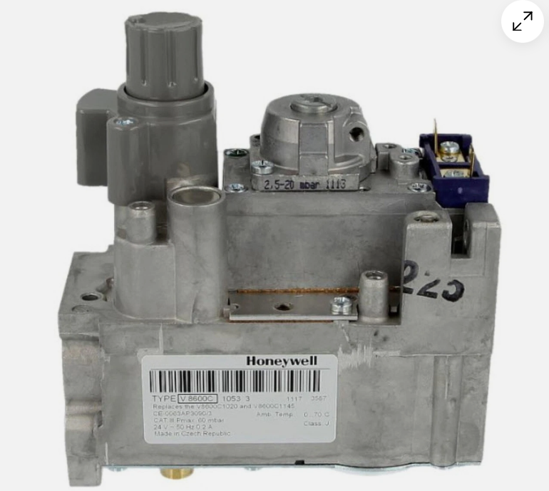 HONEYWELL COMPACT GAS CONTROL V8600C1053U REPLACES V8600C1020 V8600C1145 *NEW*