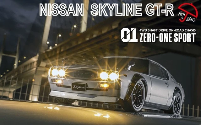 1/10 scale electric touring car Zero One Sports Kenmeri Skyline GT-R/No. 40701 - Image 2 of 4