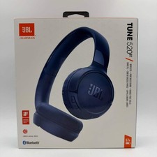New JBL Tune 520 Wireless On-Ear Bluetooth Headphones Black JBLT520BTBLUAM