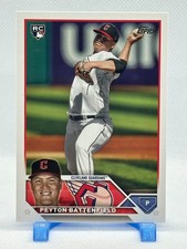 Peyton Battenfield 2023 Topps Update Series #US267 (RC) - Cleveland Guardians