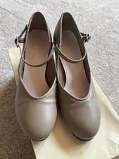 Women  s Capezio Tan Teletone Tap Shoes 7.5M