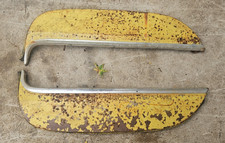 1970- 1972 Chevrolet Monte Carlo Rear Fender Skirts Set Chevy Oem With Trim