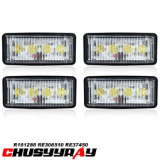 4x Upper Cab Light For  Deere 7010 Series:7210, 7410, 7510, 7610, 7710, 7810