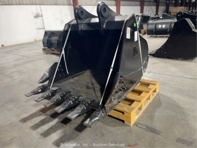 #ad JCB JS330XD 60quot; Excavator Toothed Digging Bucket Attachment bidadoo New $5500.00