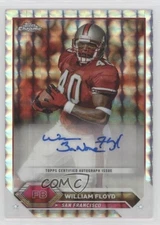 2023 Composite Topps Chrome Geometric Refractor William Floyd #TCA-WF Auto