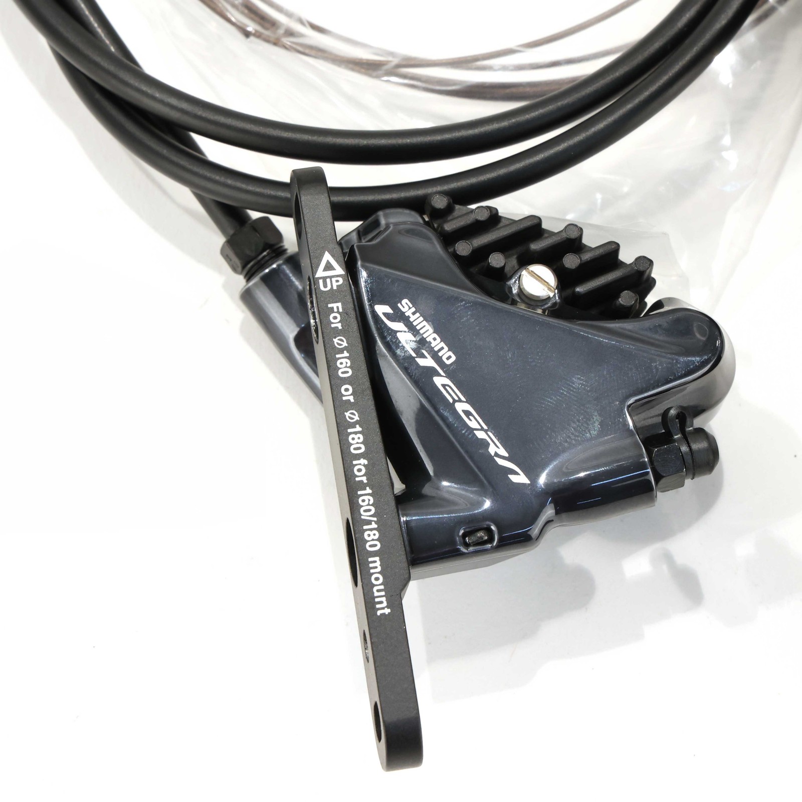 Shimano Ultegra 2-Speed Left Disc Brake-Shift Lever, Caliper & Hose ST-R8020