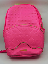 Limited Edition Pink Geometric Kids Backpack Zip Closure w/ Pockets