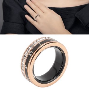BT Smart Ring Step Counting Smart Ring With Charging Case For Women