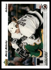 Marty McSorley 1991 Upper Deck French 199 Base LP