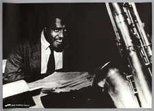 BUD POWELL – rare original 1970s Blue Note/Toshiba EMI jazz promo poster