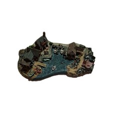 DANBURY MINT Fisherman’s Cove By Colin Gough Fishing Village Sculpture ONE Part