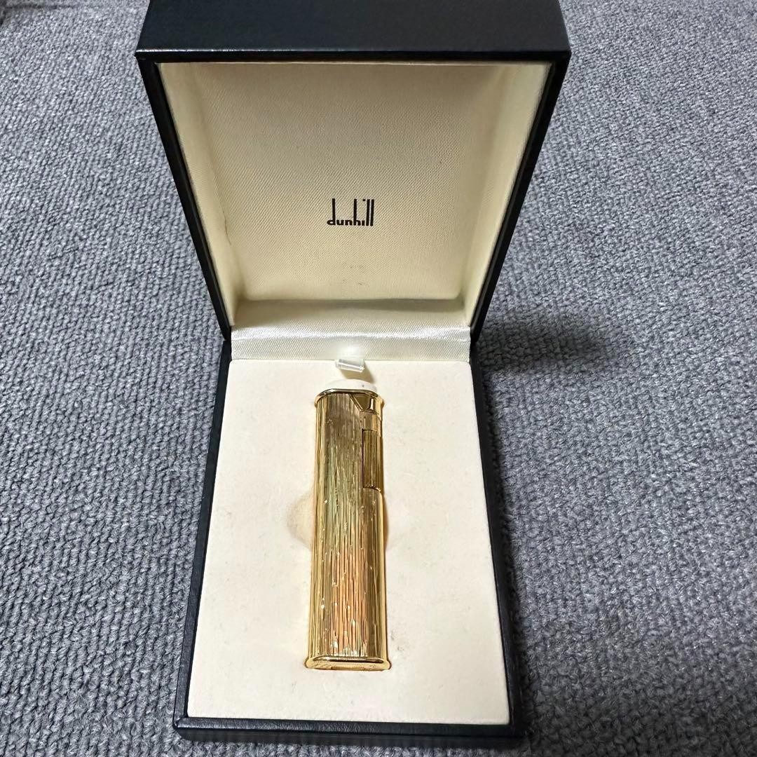 Dunhill gas lighter gold stone lighter | eBay