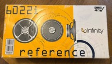 Infinity Reference Series 6022i Two-Way Car Audio Speakers New In Box 6.5  6 1/2