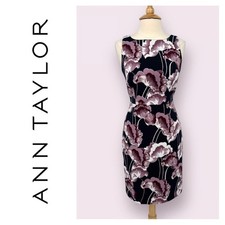 Ann Taylor Floral Sheath Dress