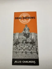 Allis Chalmers Drag Harrows Dealers Brochure PWPA 