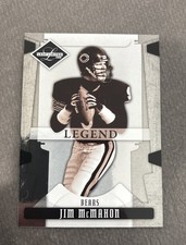 2008 Leaf Limited Jim McMahon /499 #142 CHICAGO BEARS