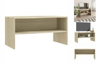 Tv-Schrank Sonoma Eiche 80X40X40 Cm Spanplatte Lowboard