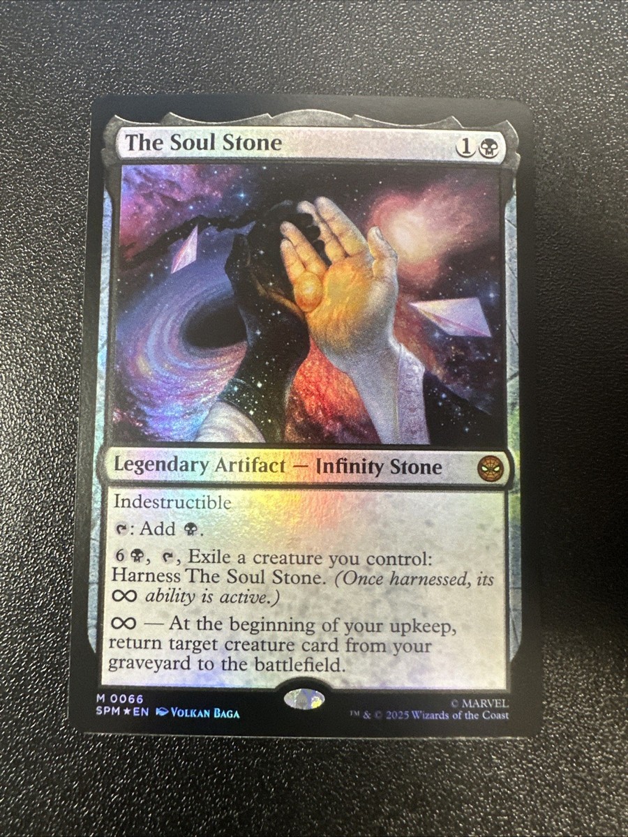 MTG The Soul Stone 英語版 foil The Soul Stone Marvel's Spider-Man Foil for sale online | eBay