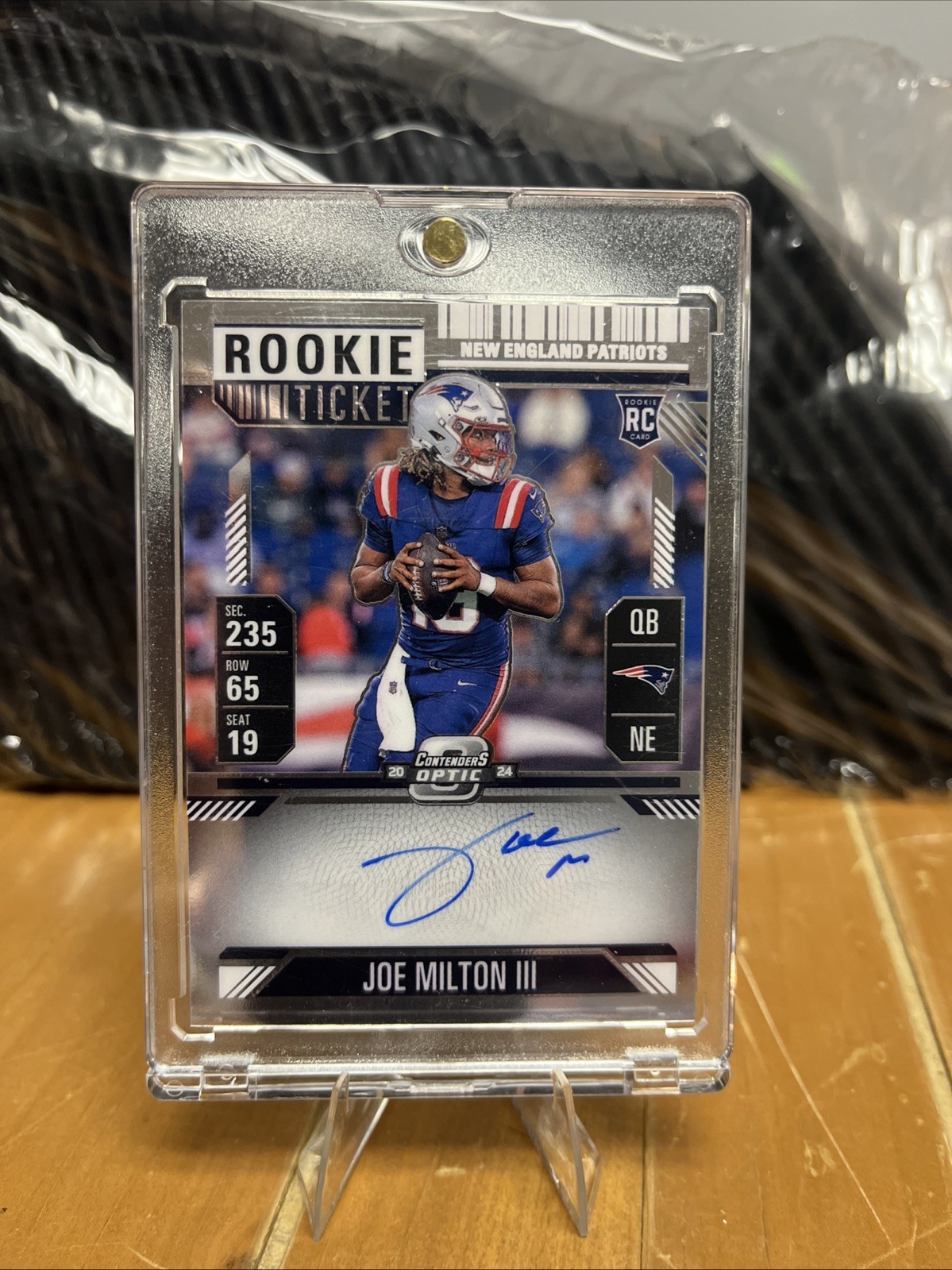 2024 Panini Contenders Optic Football - Joe Milton III Rookie Ticket Auto 🔥💎
