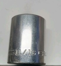 Craftsman 11/16" Double Square Socket 1/2" Drive 8 Point Flying =V= V Series USA