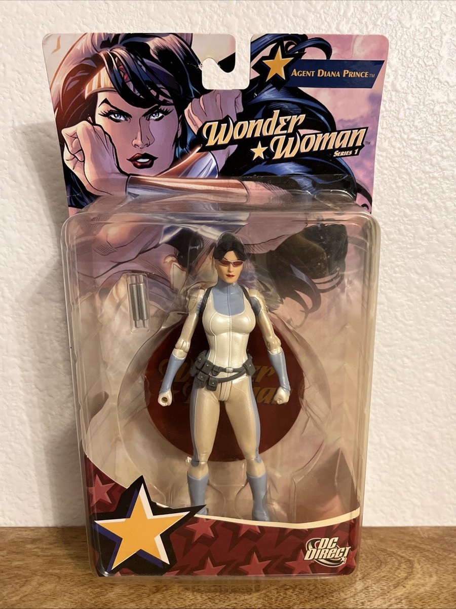 ✨️超美品1回着用✨️DIANA定価14850円ビット Wonder Woman Agent Diana Prince Dc Direct 7” Action Figure PVC Toy