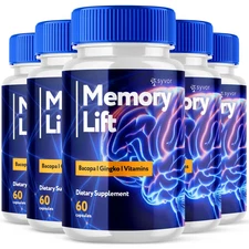 Memory Lift Brain Maximum Support Supplement Pills Advanced Formula 300 Capsules