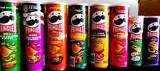 8 cans bundle deal Pringles special edition c...