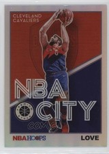 2019-20 Panini NBA Hoops Premium Stock NBA City Holo Kevin Love #13 0ym4